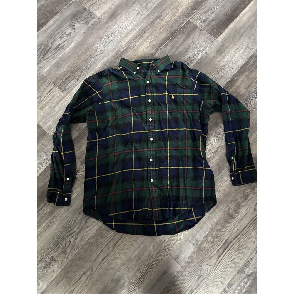 Men’s Polo Ralph Lauren Multi Color Classic Fit Flannel XL